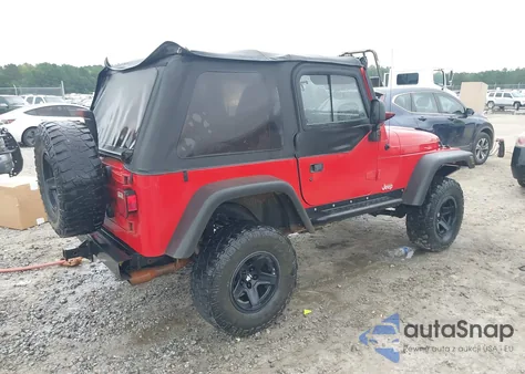 1997 Jeep Wrangler Se из США, поврежденный, VIN 1J4FY29P8VP409645